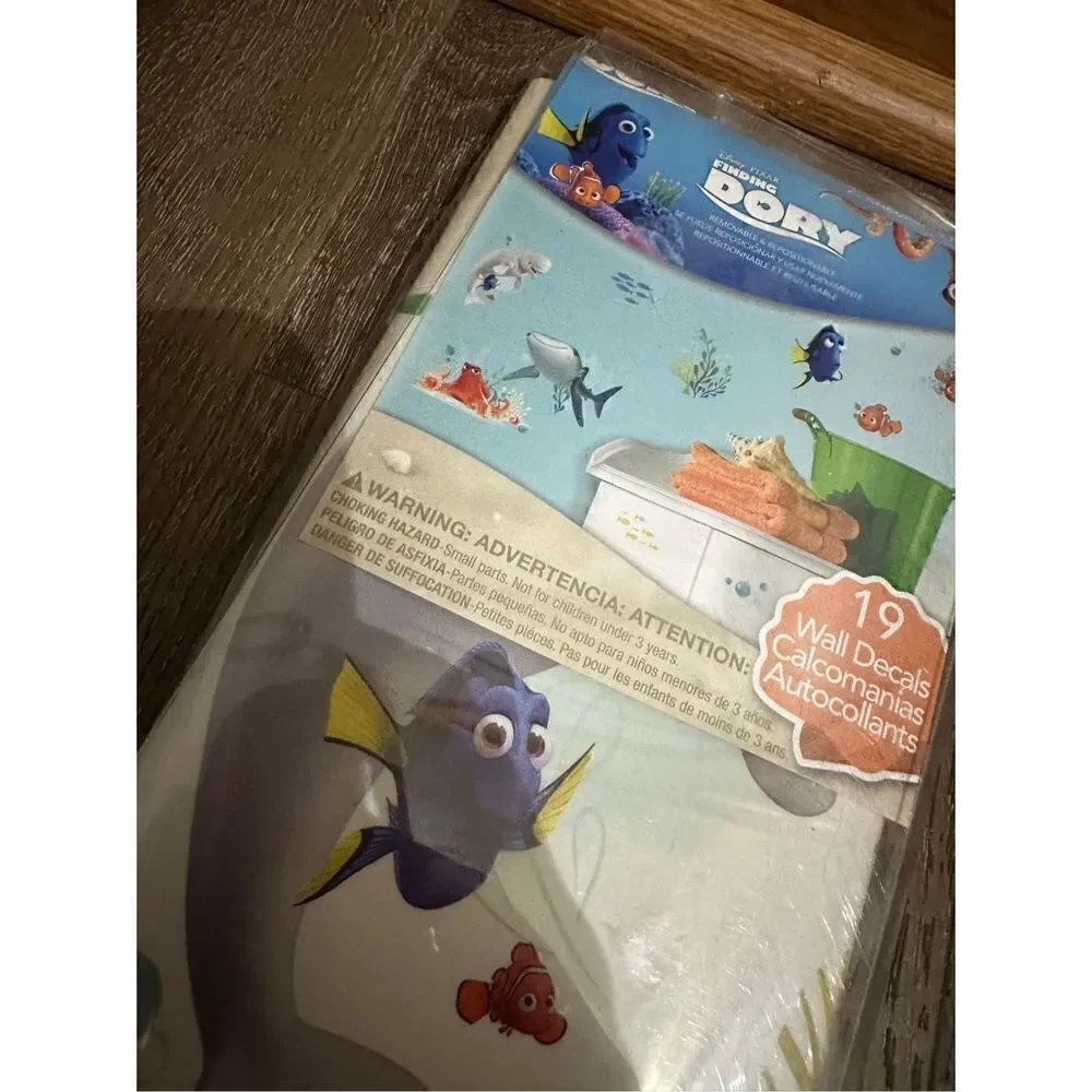 Finding Dory Disney Baby Nursery Decals  Removeable New Open